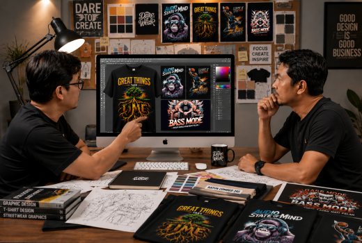 Proses Kreatif di Balik Koleksi Graphic Tee Dare2weaR