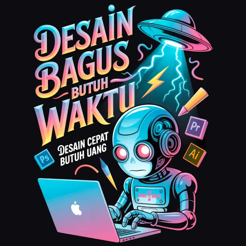 DESAIN BAGUS BUTUH WAKTU DESAIN BAGUS BUTUH WAKTU