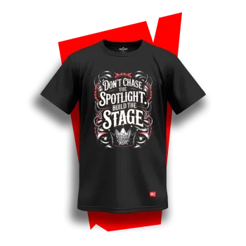 DON’T CHASE THE SPOTLIGHT. BUILD THE STAGE