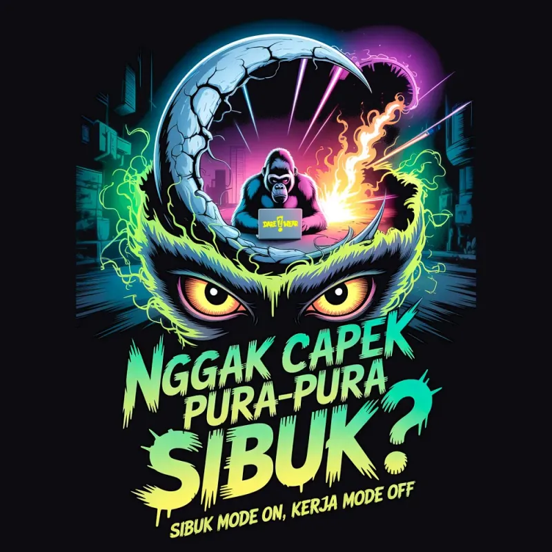 NGGAK CAPEK PURA-PURA SIBUK? NGGAK CAPEK PURA-PURA SIBUK?